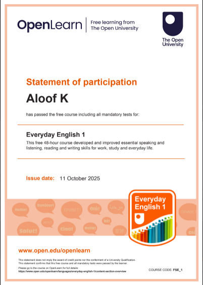 Everyday English 1